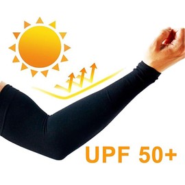 PFFY 3 Pairs UV Protection Cooling Arm Sleeves for Men and Women UPF 50 Sun Sleeve Green *3