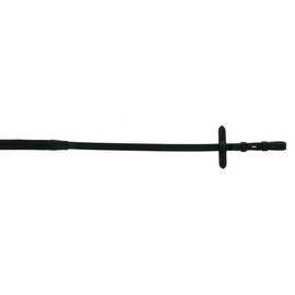 Rubber Reins Norton Pro Warmblood Width 13 mm Black