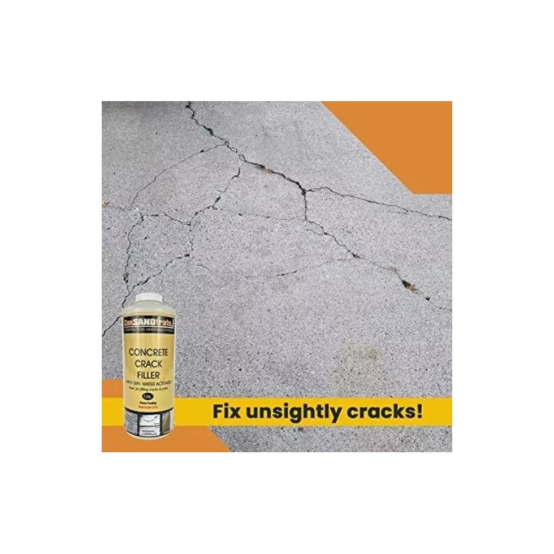 ConSANDtrate Concrete Joint and Crack Filler - 3 lb. bottle