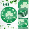 6 Pcs 6 Inch St. Patrick's Day Ceramic Decorative Plate
