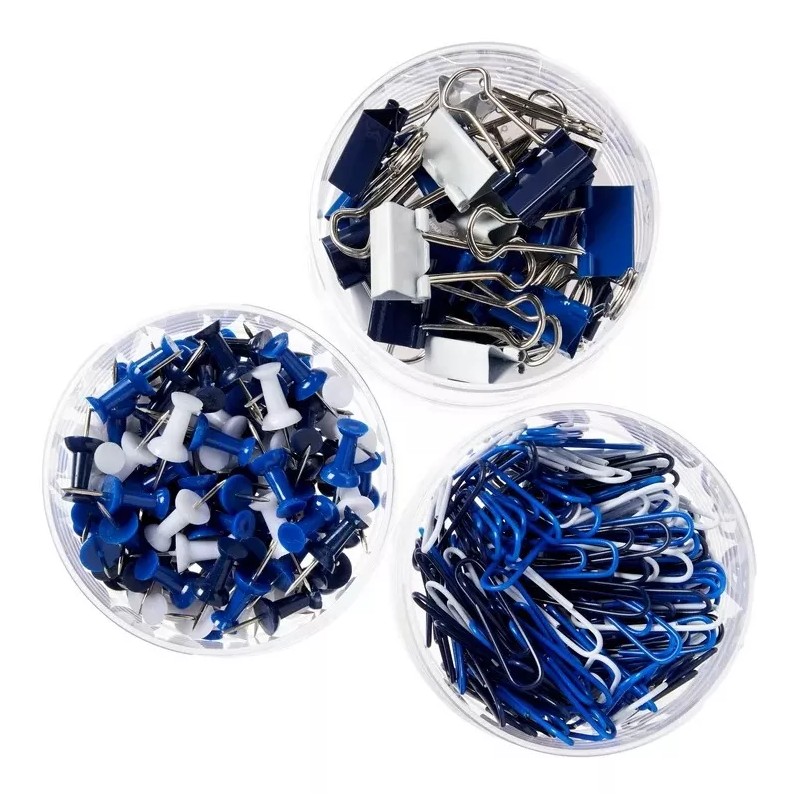 Pen Gear Set De Clips, Sujetadores Y Pines 295 Piezas