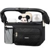 ZIOZERTT Universal Stroller Organizer with Insulated Cup Holder,Stroller Caddy Bag
