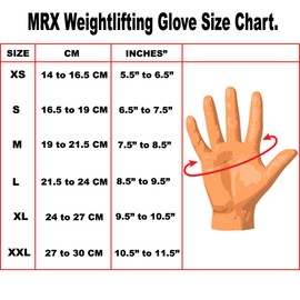 MRX Weight Lifting Gloves Gym Training Glove Pro Series (Sky Blue, Small)