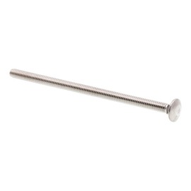 Prime-Line 9062614 Carriage Bolts, 1/4 in-20 X 5 in, Grade 18-8 Stainless Steel, (10-pack)