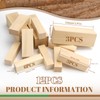 Rierousy Basswood for Carving, Wooden Blocks for Crafts, Carving Wood