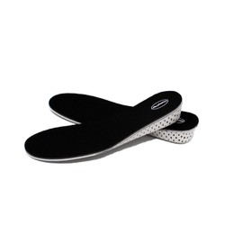 Happystep Medium width, 1 pair, 3 cm, invisible height enhancement insole, heel increase for immediate size increase to correct leg inequality (EU size 37-43)