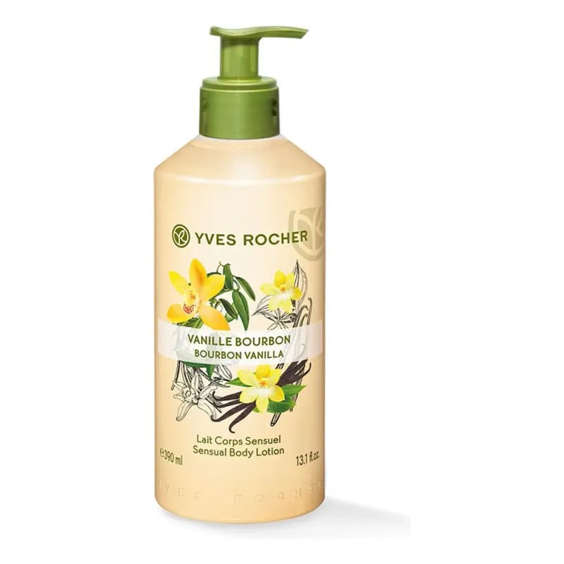 Crema Corporal Yves Rocher de Vainilla Bourbon para Piel Suave,