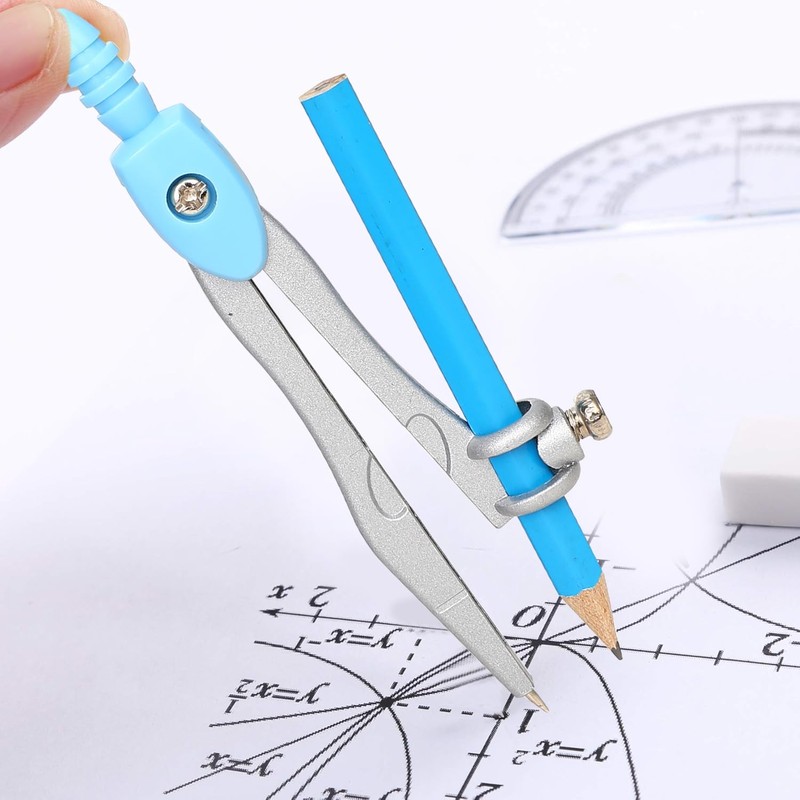 Compass Geometry Tool Geometry Set Drafting Drawing Compass and Protractor