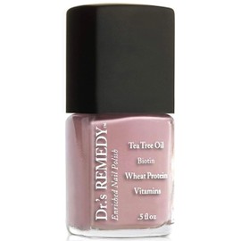 Dr’s Remedy Enriched Nail Polish: Non Toxic, All Natural, and Organic - Doctor Formulated: Strengthens, Restores, Heals, and Protects '24-Free' - RESILIENT Rose