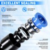 90 Pcs Quick Connect Air Line Fittings Kit Pneumatic Air