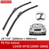 2 Wipers 24" 16" Front Wipers Replacement Fit for Lexus