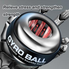 ZLQHHYL (2026 New 6-Level Color-Shifting) All-Metal Power Gyro Ball