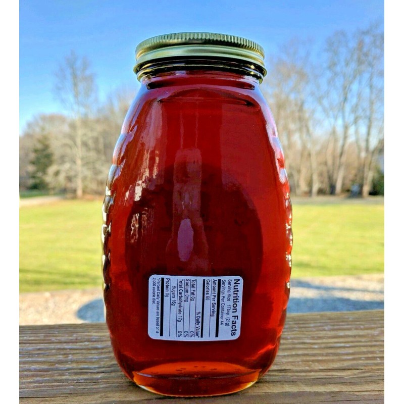 NATURZ BEEZ RAW HONEY WILDFLOWER 2LB 100% PURE LOCAL NATURAL