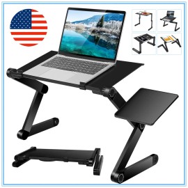 Universal 360° Adjustable Laptop Table Stand Lap Sofa Bed Tray Computer Notebook Desk