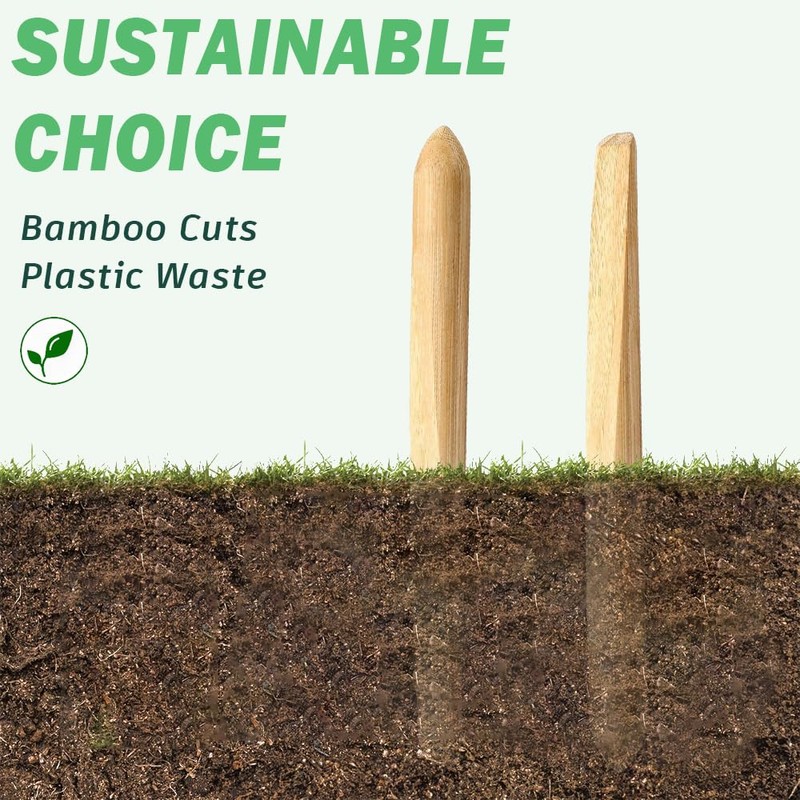 Golyhel 2 PCS 11'' Bamboo Spurtle,Sourdough Spatula Bread Mixing Stir