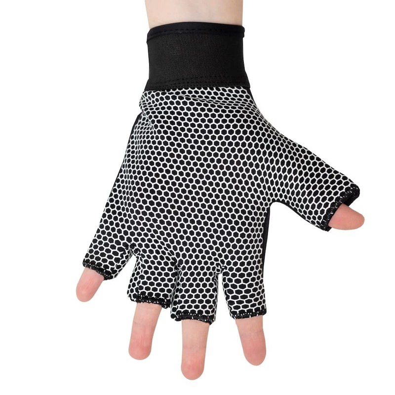 BYTE XR LEFT HAND HOCKEY KNUCKLE GLOVE BLACK ORANGE (Small)
