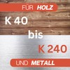 Klett Prio Sanding Triangles Mix, 60 Sheets, 105 x 152