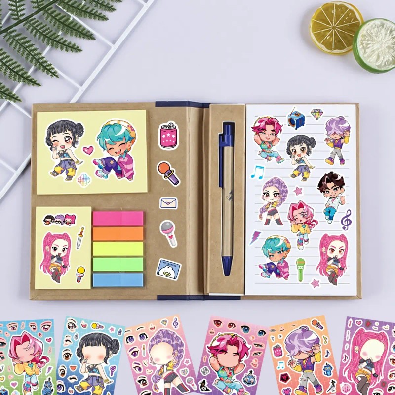 Pegatinas Decorativas Diy K-pop Demon Hunter, 16 Pieces