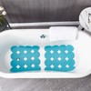 Webos Anti Slip Shower Mat: Natrul Rubber Non Slip Bath