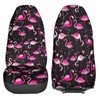 KiuLoam Pink Flamingo Animal Car Seat Covers for Women Girls,