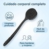 Cepillo de Baño Exfoliante con Mango Largo para Mujeres –