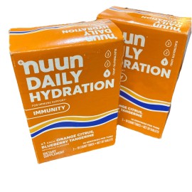 nuun (40) Nuun Immunity Electrolyte Tablets w/ Vitamins A/C/D/E/Ginger