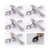 DKJLSTORE Anchor Bolts Stainless Steel External Hex Nuts (60mm*M8) Set