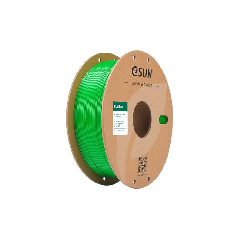 eSUN PLA Basic Filament 1.75mm, 3D Printer Filament High Speed