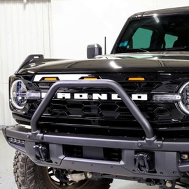 VOFONO Short Antenna Compatible with Ford Bronco 2019 2020 2022 2023 2024 2025, Stubby Ford Bronco Raptor Antenna Replacement Upgrade Car Radio Reception, Ford Bronco Accessories