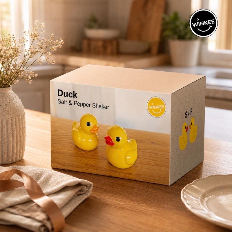 Winkee Ceramic Salt and Pepper Shaker Set