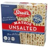 Streit's Streit's Unsalted Matzo, 11 oz