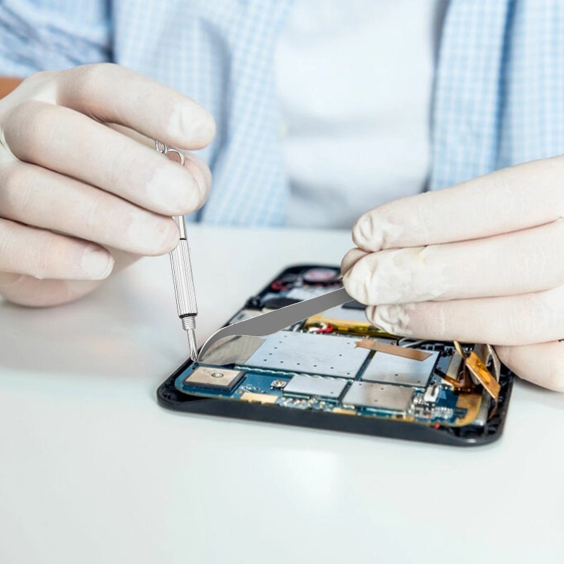 EEEKit Durable Eye Glasses Watch Repair Tool Screw Nose Pad