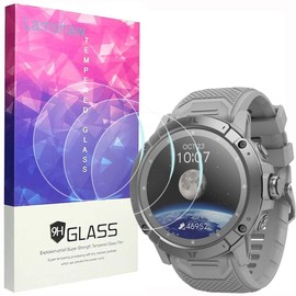 Lamshaw Compatible for COROS VERTIX 2S Screen Protector, [3 Pack] 9H Tempered Glass Screen Protector Film Compatible for COROS VERTIX 2S Watch (3 Pack)