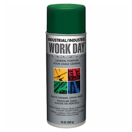 Krylon Industrial Green Work Day Enamel Paint - Lot of 12