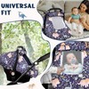 Pea Pod Winter Baby Car Seat Cover for Newborn, Warm