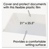 Second Sight Clear Plastic Hinged Desk Protector, 25 1/2 x