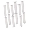 CATIEBYE 200pcs 10ml Plastic Centrifuge Tubes with for Scientific Experiments