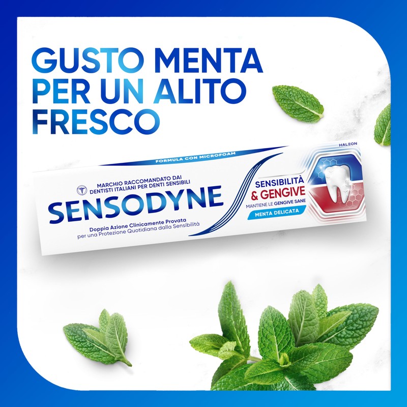 Sensodyne Toothpaste Sensitivity & Gums, for Sensitive Teeth and Gums,