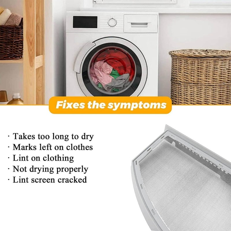 Replacement Lint Screen Filter for Hotpoint HTX21EASK0WW, HTX24EASK0WW, HTX24GASK0WW, HTX24EASK0WS,