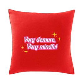 Hippowarehouse Very demure, Very mindful Printed bedroom accessory cushion cover case 41x41cm