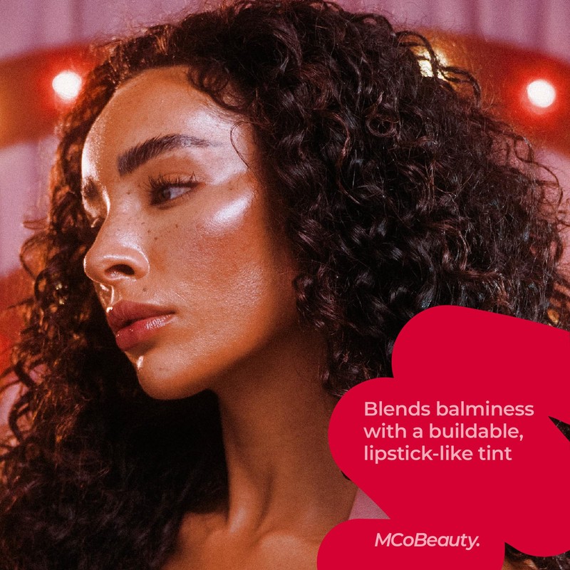MCoBeauty Lip Plump 4-in-1 Hydrating Lacquer - Lily, Dusty Pink