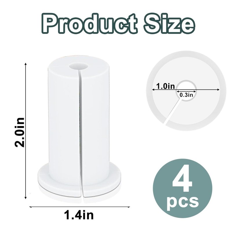 SENECESLI Arandelas de Pared para Cables, Arandela de Cable Ethernet