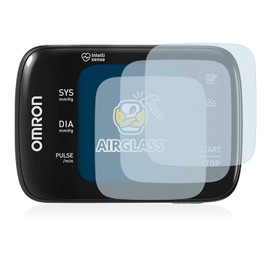 BROTECT Protective Glass for Omron RS7 Intelli IT (Pack of 3) Protective Film Tempered Glass [Extremely Scratch-Resistant 9H, Anti-Fingerprint, Ultra Transparent]