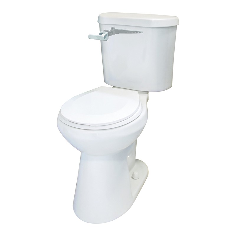 Fluidmaster 697 Universal Premium Toilet Tank Lever In Chrome, Contemporary