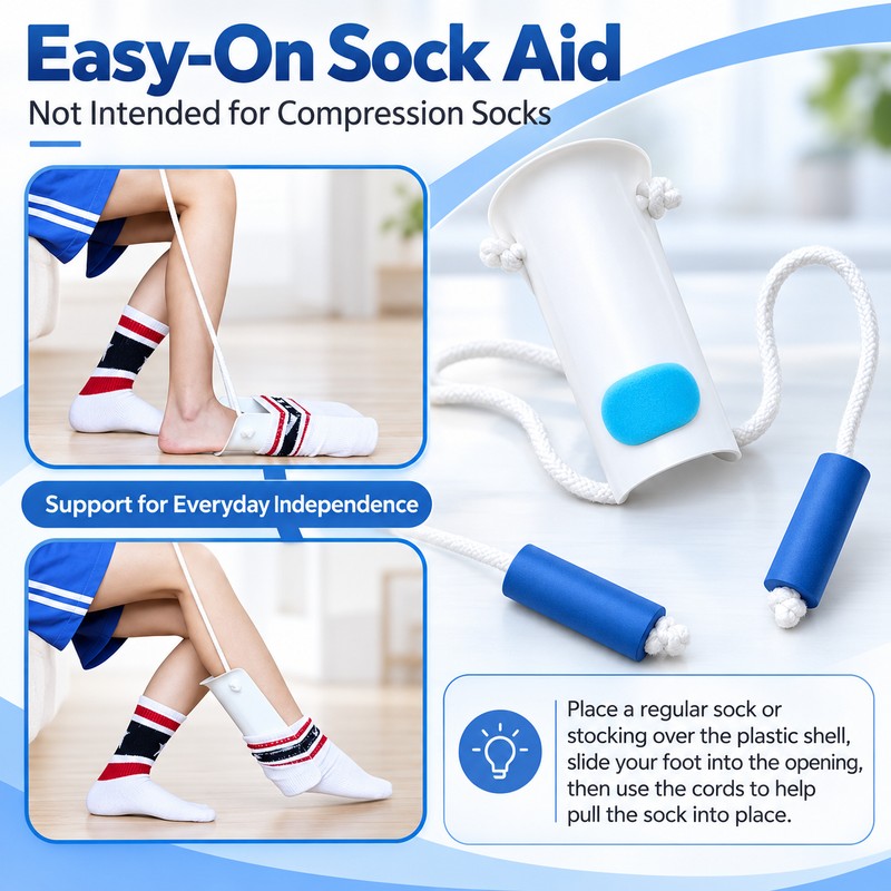 Sock Aid for Daily Dressing – Helps Put On Socks