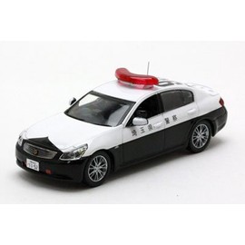 RAIS 1/43 NISSAN SKYLINE 370GT V36 PATROL CAR 2009 埼玉県警察高速道路交通警察隊車両 完成品