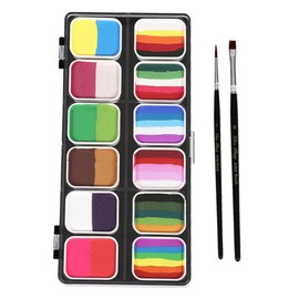 OATIPHO Water Soluble Face Makeup Paint Kit for Body and Face Safe Non Toxic Party Supplies with Bright Quick Drying Colors Flexible and Crack Resistant Creative Painting for Festivals and