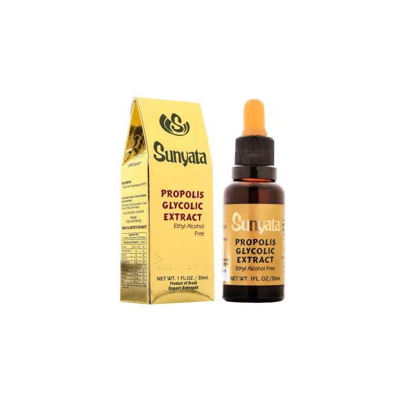 Sunyata 4 Bottles of Sunyata Golden Brazilian Propolis Glycolic Extract