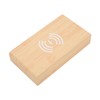 Wooden Digital Alarm Clock with Wireless Charging 3 Level Dimmer