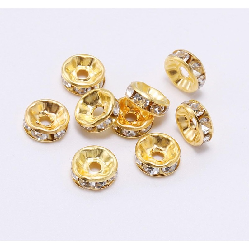 Cuoyuqie 100pcs Fishing Beads Fishing Wedding Spinner Rig Making Supplies